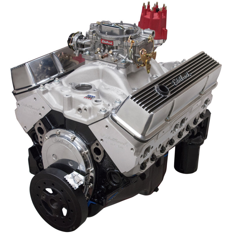 Edelbrock 46400 Crate Engine Edelbrock 9 0 1 Performer E-Tec No Water Pump As Cast