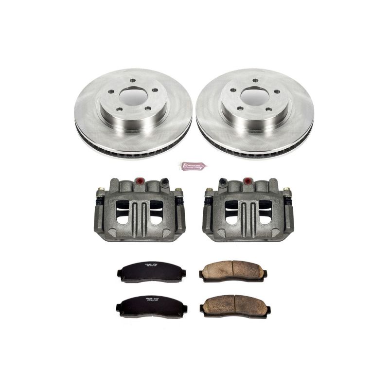 PowerStop fits Saturn 02-03 Vue Front Autospecialty Brake Kit w/Calipers