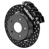 Wilwood 140-18059-D 22-24 Polaris RZR Turbo/ Pro R 5-Lug Front Big Brake Kit - Drilled Rotors Black Powder Coat