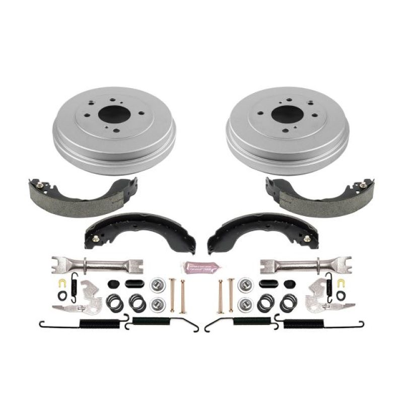 PowerStop KOE15404DK fits Nissan 10-14 Cube Rear Autospecialty Drum Kit