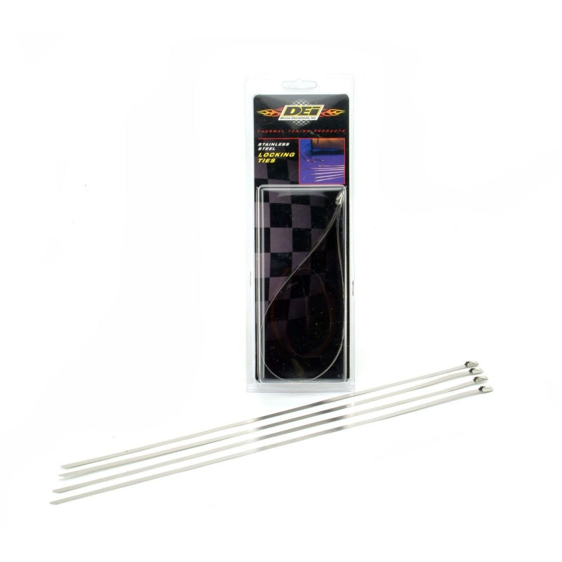 DEI 10202 Stainless Steel Locking Tie 14in - 5 per pack