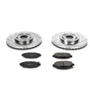 PowerStop K1073 fits Lexus 99-00 SC300 Front Z23 Evolution Sport Brake Kit