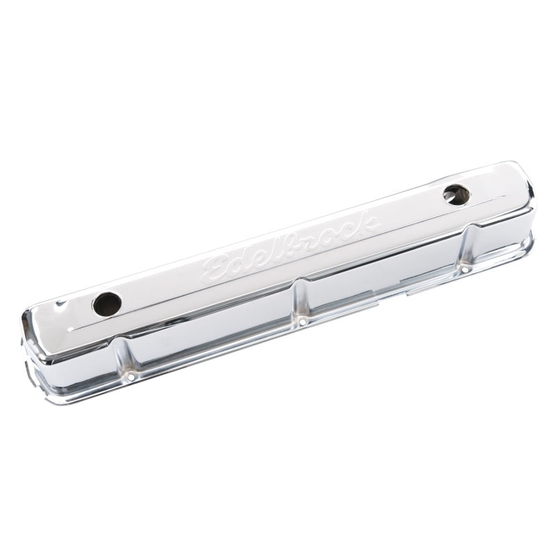 Edelbrock 4477 Valve Cover Signature Series fits Chevrolet 1962-2001 194-292 CI Inline 6 Chrome