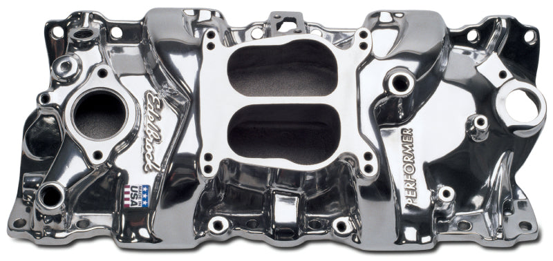 Edelbrock 21011 Performer Manifold Polished