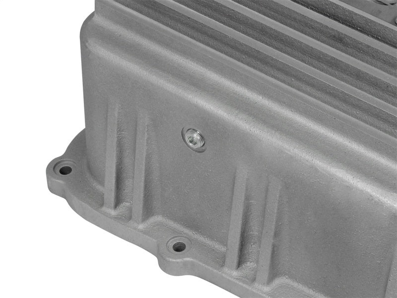 AFE 46-70180 Transmission Pan (Raw); fits Ford Trucks 6R140 11-14 V8-6.7L (td)
