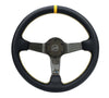 NRG RST-036CF-GD RST-036CF-GD Carbon Fiber Steering Wheel Leather Trim w/Gold
