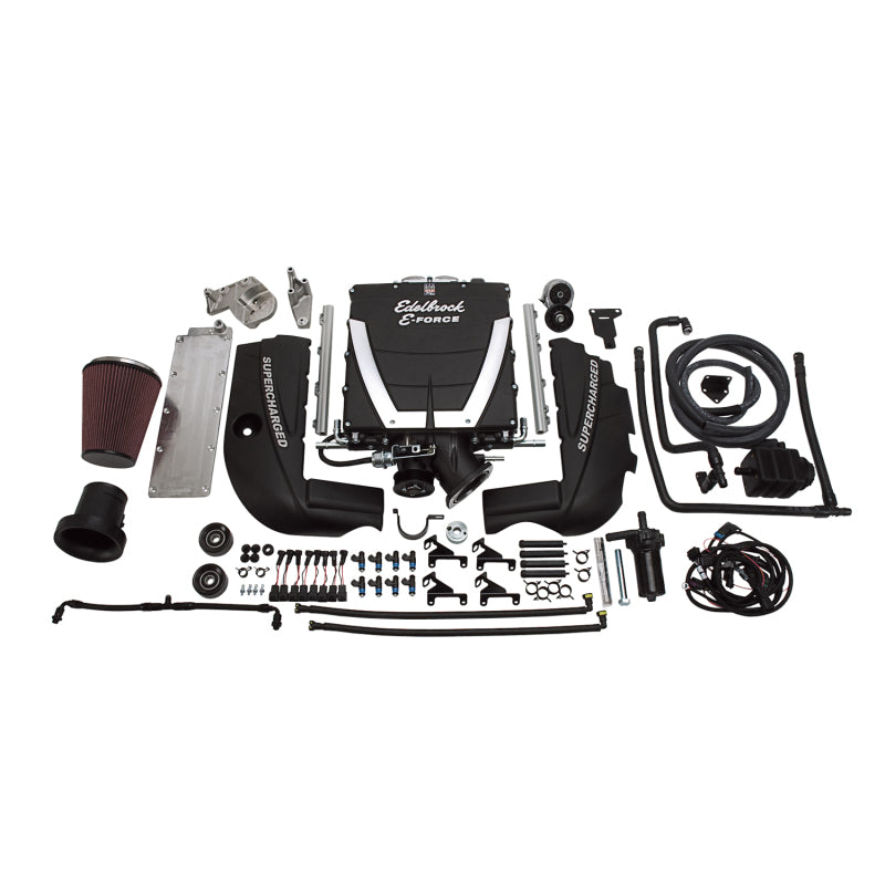 Edelbrock 15400 Supercharger Universal - fits GM Gen IV Block LS3/L92 Rectangular Port Heads Corvette Belt