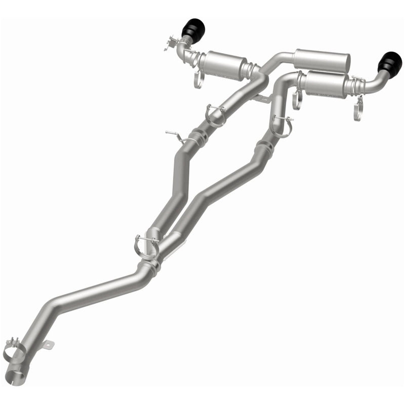 Magnaflow 19707 2020+ fits Toyota Supra SPEQ Series Cat-Back Performance Exhaust System w/ Black Chrome Tips