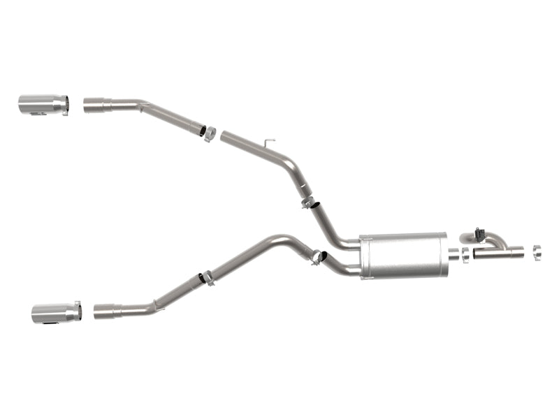 AFE 49-32083-P fits Ram 1500 V8 5.7L Hemi Gemini XV 3in 304 SS Cat-Back Exhaust