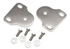 Kentrol 30408 fits Jeep 76-95 CJ/Wrangler YJ Interior Windshield Brackets Pair - Polished Silver