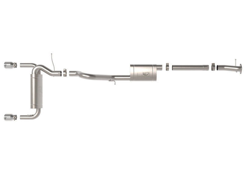 AFE 49-33138-P fits Ford Bronco L4-2.3L (t) / V6-2.7L (tt) Vulcan 3in. to 2.5in