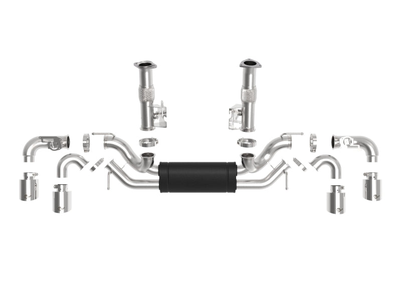 AFE 49-34124-P orce-Xp 3in to 2-1/2in 304SS Cat-Back 2020 fits Chevy Corvette (