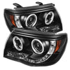 Spyder 5030283 fits Toyota 05-11 Tacoma Projector Headlights CCFL Halo LED Blk