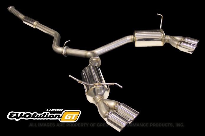 GReddy 10168300 11-14 fits Subaru STI Sedan Evolution GT Exhaust
