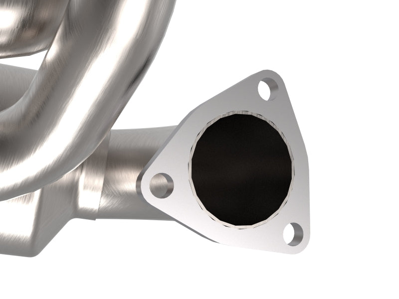 AFE 48-36804-HC d Steel 304 Stainless Steel Header w/ Cat 13-19 fits Subaru Out