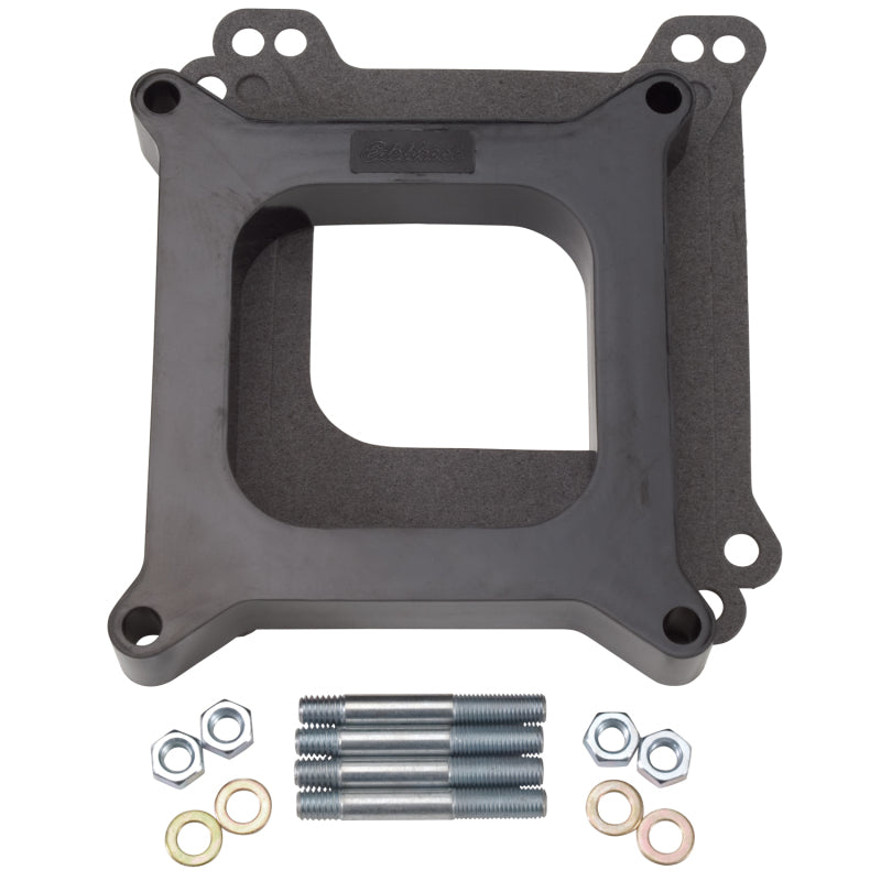 Edelbrock 8710 Carb Spacer 1-Inch 1-Hole