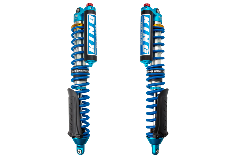 King 25700-371A Shocks 2017+ Maverick X3 X DS 72in Front 2.5 Dia Piggy Res Coilover w/ Adj&Finned Res