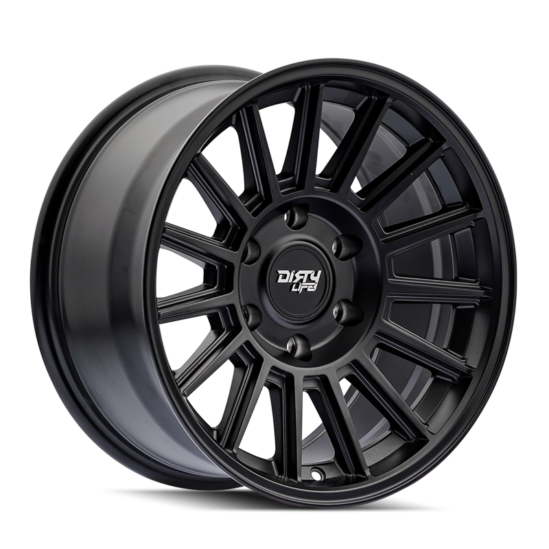 Dirty Life 9316-7836MB Journey 9316 17x8.5 / 6-135 BP / 0mm Offset / 87.1mm Hub Matte Black Wheel