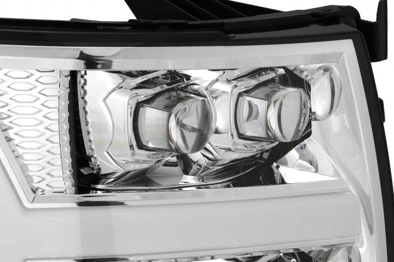 AlphaRex 880207 fits Chevy 07-13 1500HD NOVA LED Proj Headlights Plank Style Ch