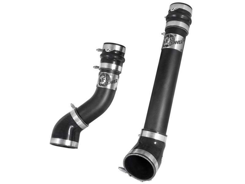 AFE 46-20064-B unner 3 inch Black Intercooler Hot and Cold Side Tubes fits Dodg