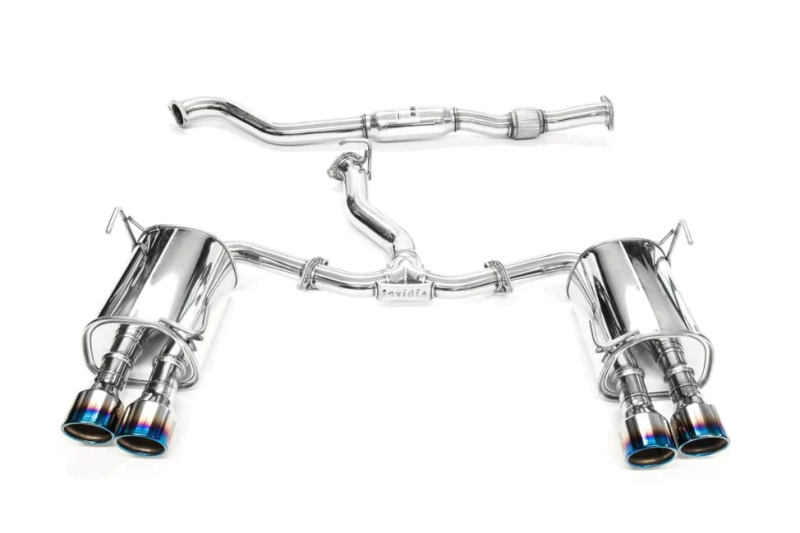 Invidia HS22WRXG3T 2022+ fits Subaru WRX Q300 Rolled Titanium Tip Cat-Back Exhau