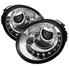 Spyder 5080554 fits Volkswagen 98-20 Beetle 1905 Projector Headlights DRL Chrom