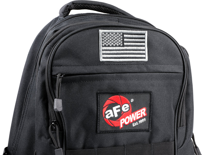 AFE 40-33205-B Power Lightweight Tactical Backpack w/ USB Charging Port - Black