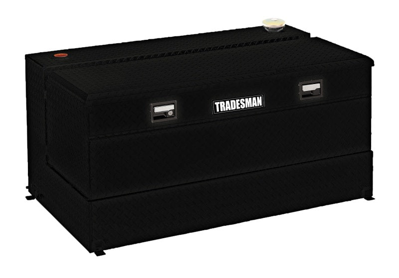 Tradesman 73290 Aluminum L-Shape Liquid Storage Tank Combo (48in. / 80 Gallon Capacity) - Blk