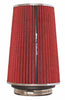 Spectre 9732 Adjustable Conical Air Filter 9-1/2in. Tall (Fits 3in. / 3-1/2in. / 4in. Tubes) - Red