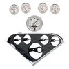 AutoMeter 2207-08 Autometer Old Tyme White Direct Fit Dash Kit 55-56 fits Chevrolet (1 x 3-3/8in. / 4 x 2-1/16in.)