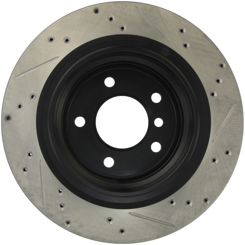 Stoptech 127.34037R Slotted & Drilled Sport Brake Rotor