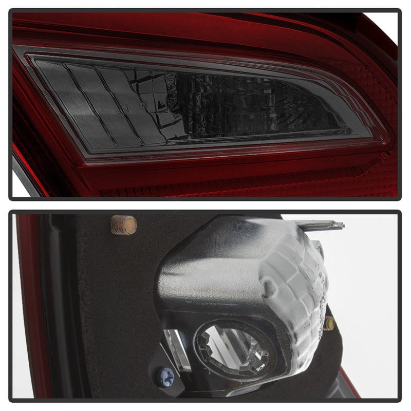 xTune 9943041 16-18 fits Nissan Altima 4DR OEM Tail Light - Red Smoke (ALT-JH-N