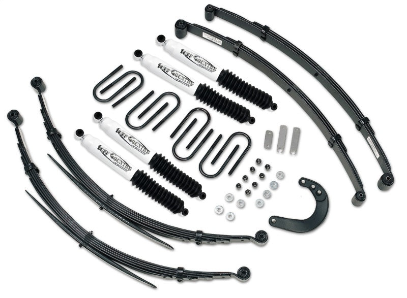 Tuff Country 14734KN 88-91 fits Chevy Blazer 4X4 4in Lift Kit HD Lift Kt (w/52in Rear Springs SX8000)