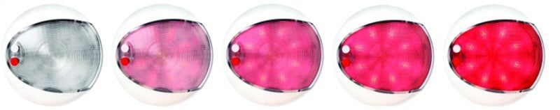 Hella 959950121 Interior Lamp Euroled130T Red/Wht 2Ja