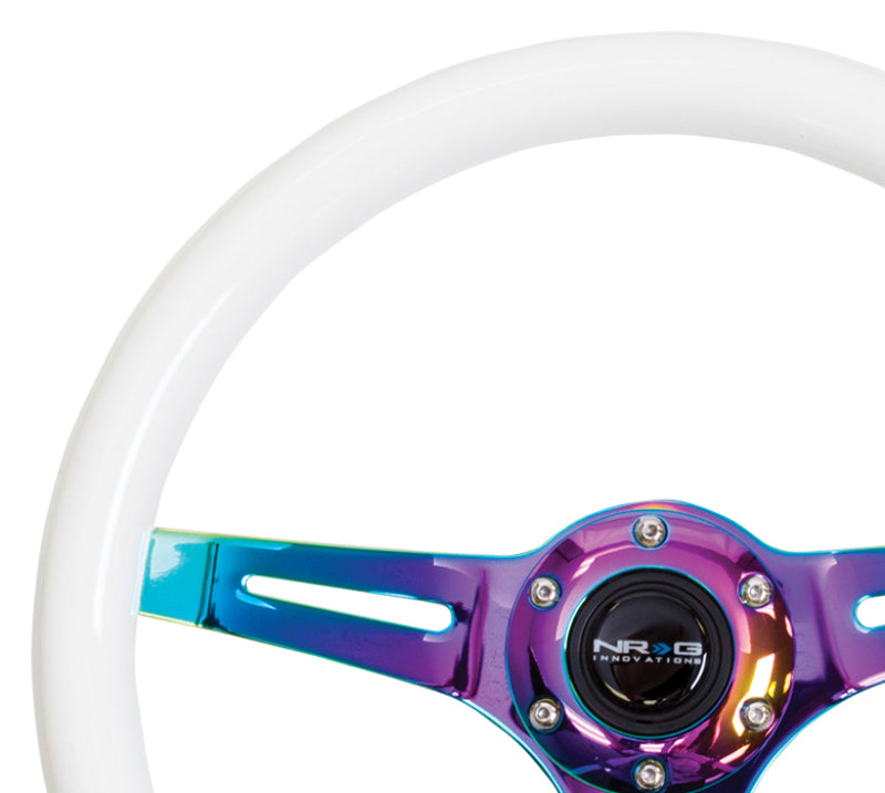 NRG ST-015MC-GL ST-015MC-GL Classic Wood Grain Steering Wheel Glow-N-The-Dark