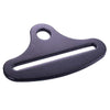 Racequip 700920 Long Reach Bolt On End Seat Belt Mounting Hardware / Fits 3 In. Belts / Forged Steel- Blk
