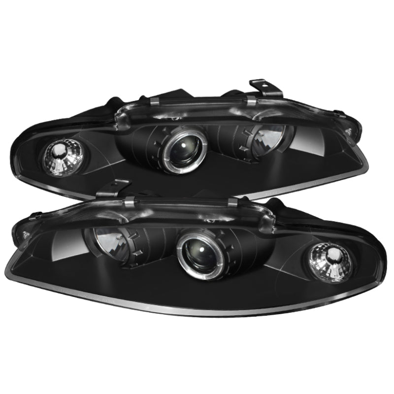 Spyder 5011473 fits Mitsubishi 97-99 Eclipse Projector Headlights LED Halo Blac