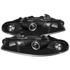 Spyder 5011473 fits Mitsubishi 97-99 Eclipse Projector Headlights LED Halo Blac