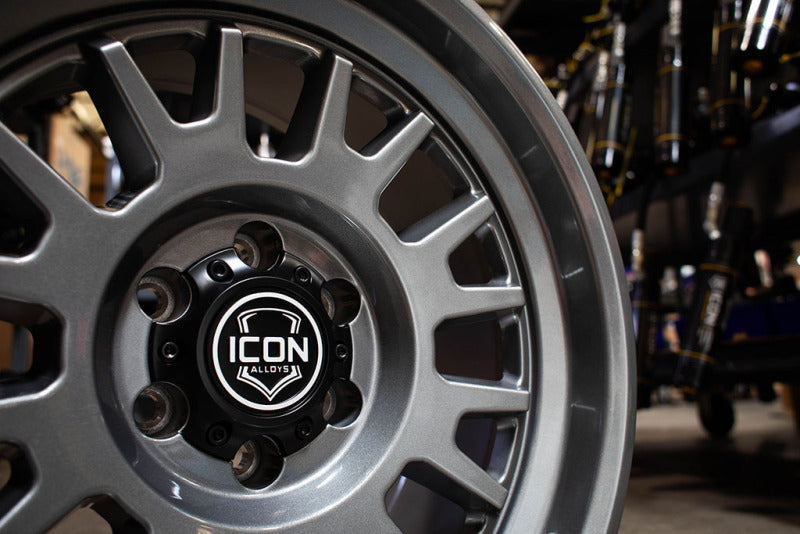 ICON 8217859057GM Anza 17x8.5 / 6x5.5 / 25mm Offset / 5.75in BS - Gun Metal Wheel