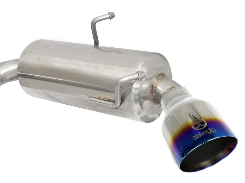 AFE 49-36023-L Exhaust Axle-Back 13-15 fits Scion FRS / Subaru BRZ 304SS Blue