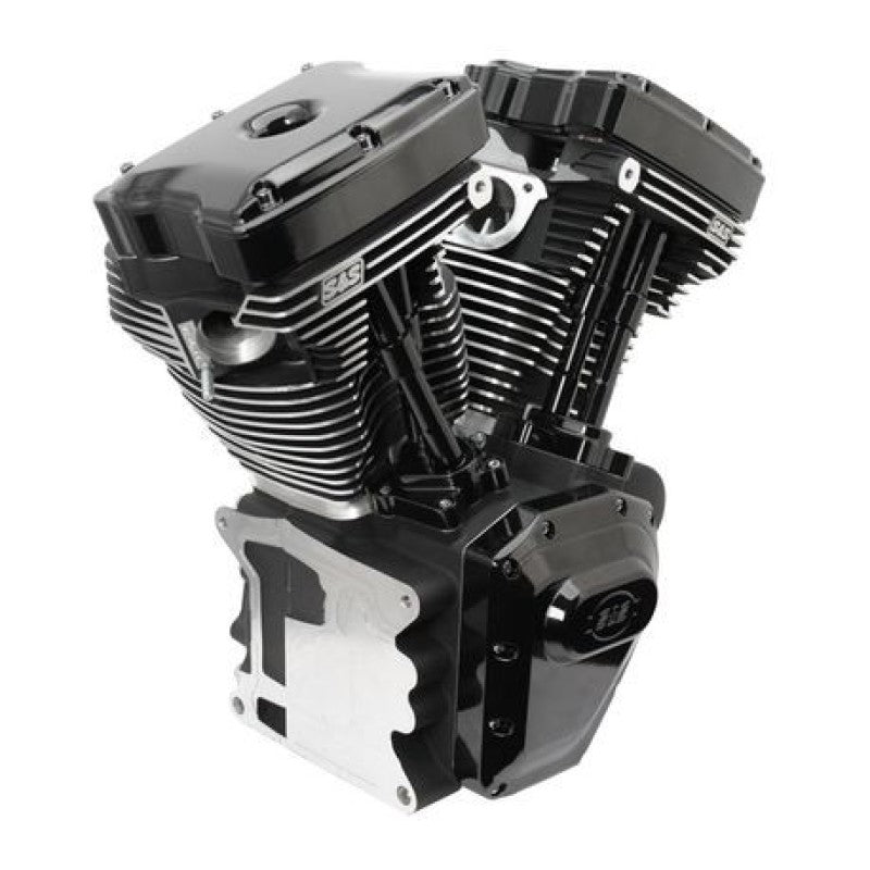 S&S Cycle 310-0831A 99-06 BT T124 Black Edition Longblock Engine - 640 GE Cams