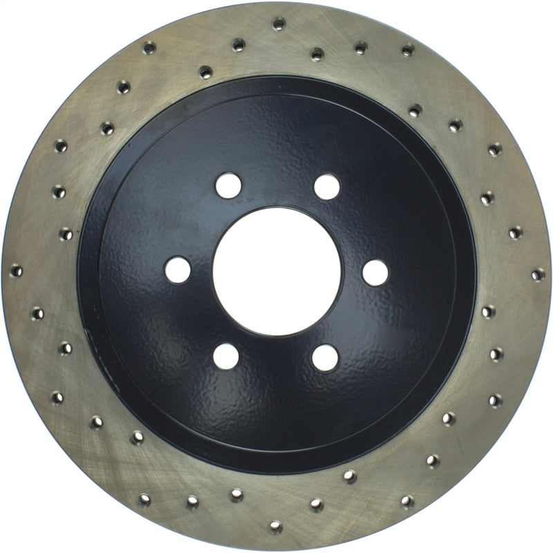 Stoptech 128.63037CR 92-02 Dodge Viper Drilled Rear Right Cryo Rotor