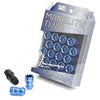 Project Kics WMN04U 14x1.50 Monolith T1/07 Lug Nut Set - Blue (20 Pcs) (Special Order 2-3 Month Lead Time)