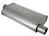 AFE 49M00002 on Replacement Alum Steel Muffler Double Layer 2-1/2in In/Out Cent