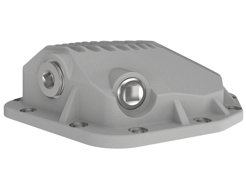 AFE 46-71090A Street Series Rear Differential Cover Raw w/Machined Fins 18-21 f