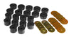 Prothane 13-103-BL 85-89 fits Mitsubishi Montero Body Mount Kit - Black