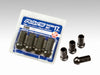 Rays W17RN1215B 17 Hex L48 Racing Nut 12x1.5 - Black (4 Pieces)
