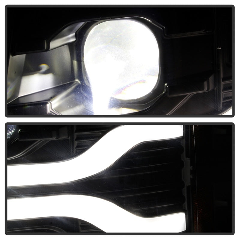 Spyder 5087614 fits Chevy 07-13 Silverado 1500 /2500HD/3500HD 07-14 LED Black P