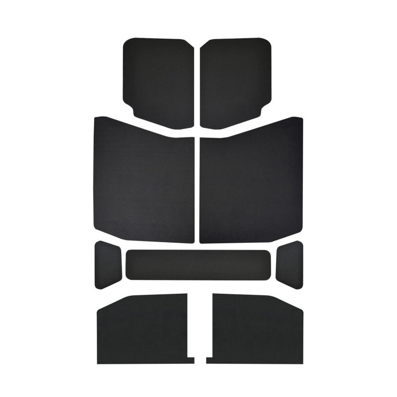 DEI 50172 fits Jeep 18-23 Wrangler JL 4-Door Boom Mat Headliner - 9 Piece - Bla