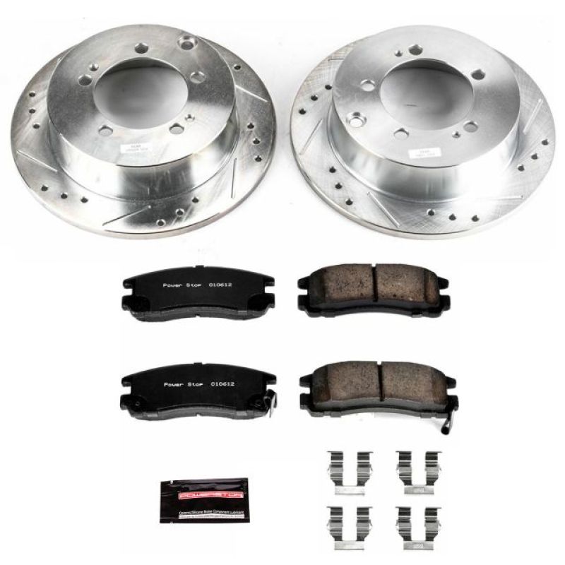 PowerStop K1203 fits Chrysler 95-05 Sebring Rear Z23 Evolution Sport Brake Kit